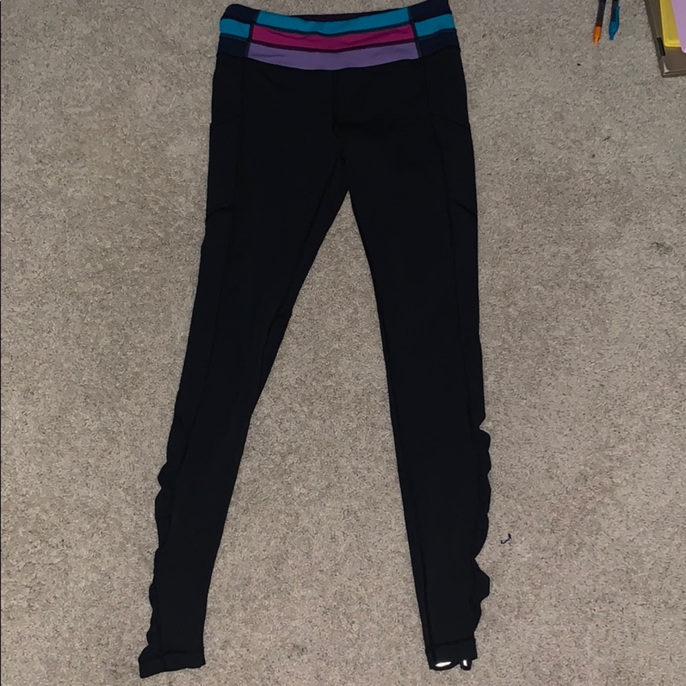 Lululemon Speed Tight Interlock Black Quilt 6